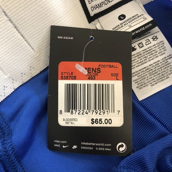 Nike Team Defender Football Pants 'Blue' Size 535705-493 - Picture 4 of 10